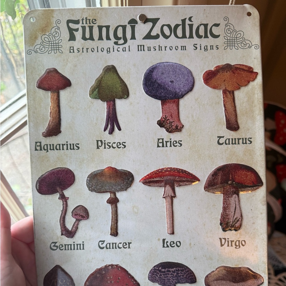 The Fungi Zodiac 🍄🍄‍🟫